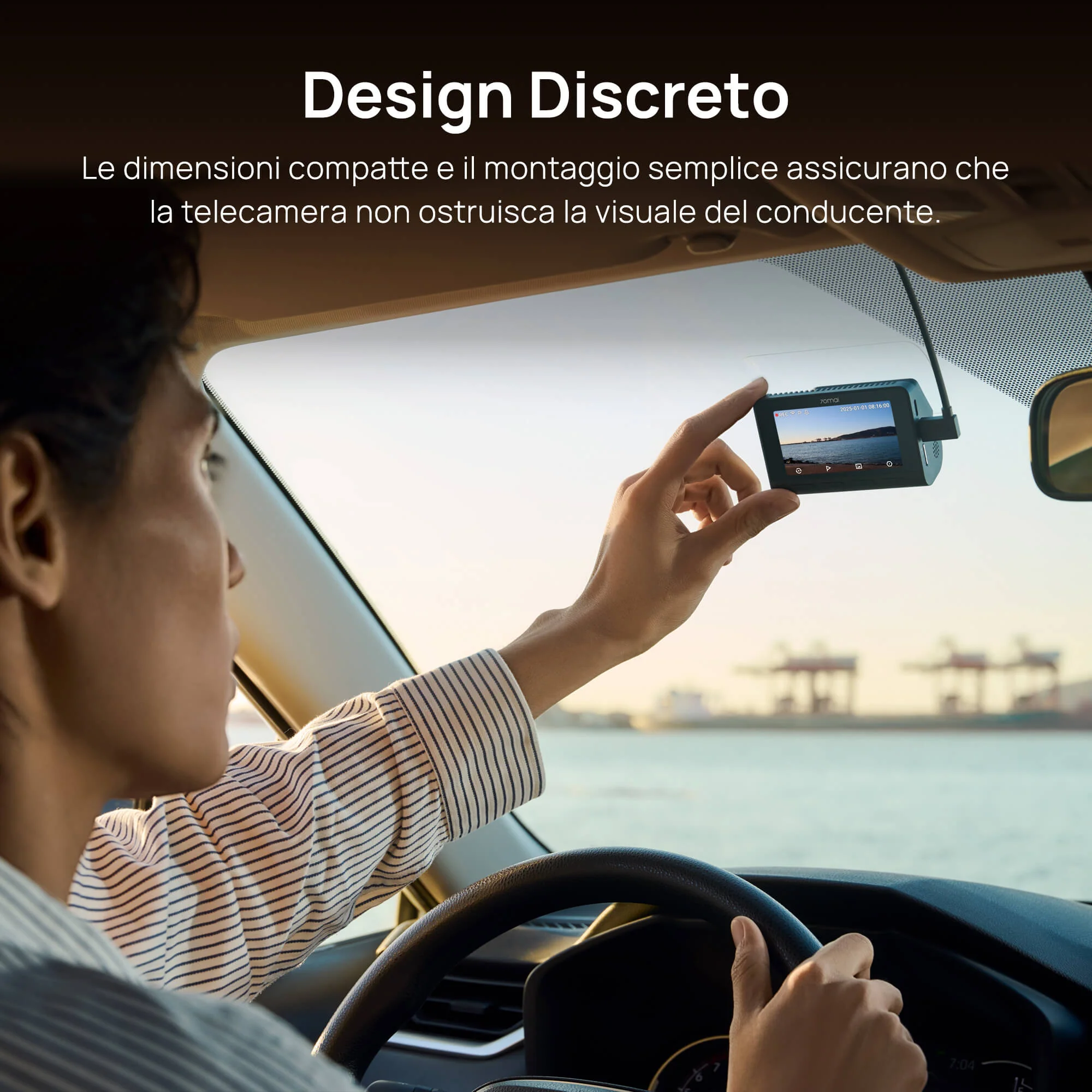70mai Dash Cam 4K A810S with Sony STARVIS 2 IMX678, License Plate Enhancement, Buffered Emergency Record, Supercapacitor & 4G LTE - Image 11