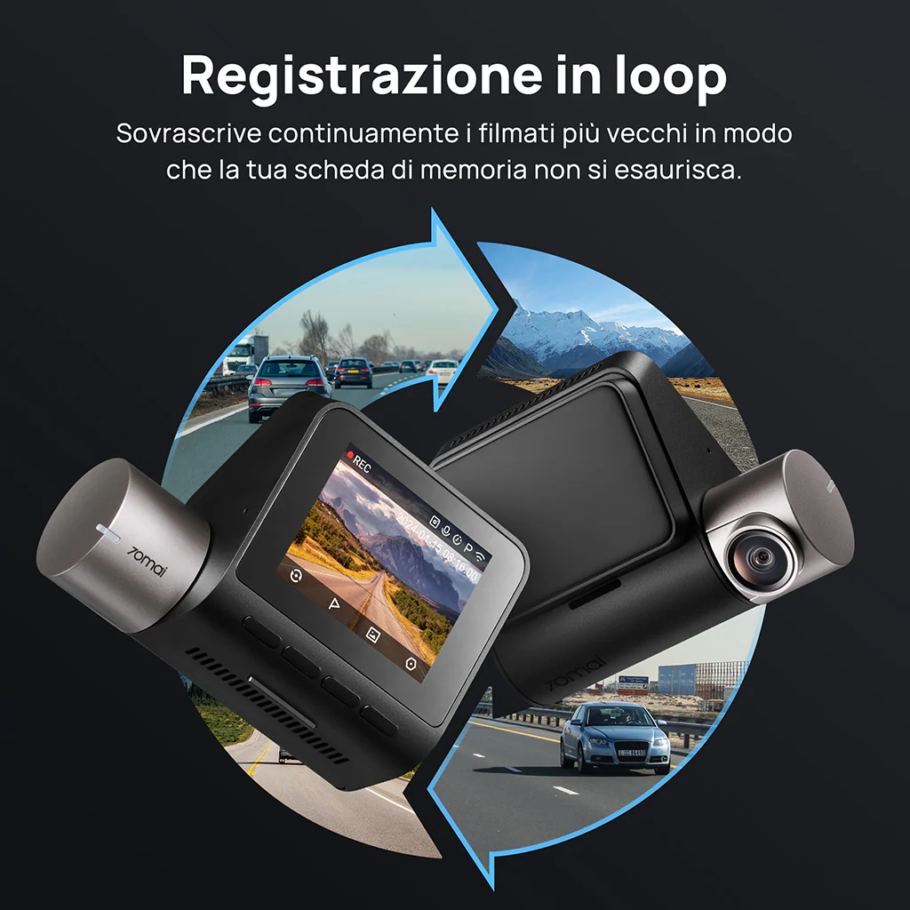 70mai Dash Cam A510 2.7K HD with Sony STARVIS 2, 4G LTE & Dual HDR Supported - Image 8