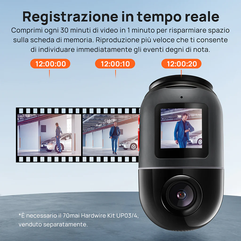 70mai Dash Cam Omni 360° Full View with Built-In eMMC, AI Detection & 4G LTE Supported - Image 12