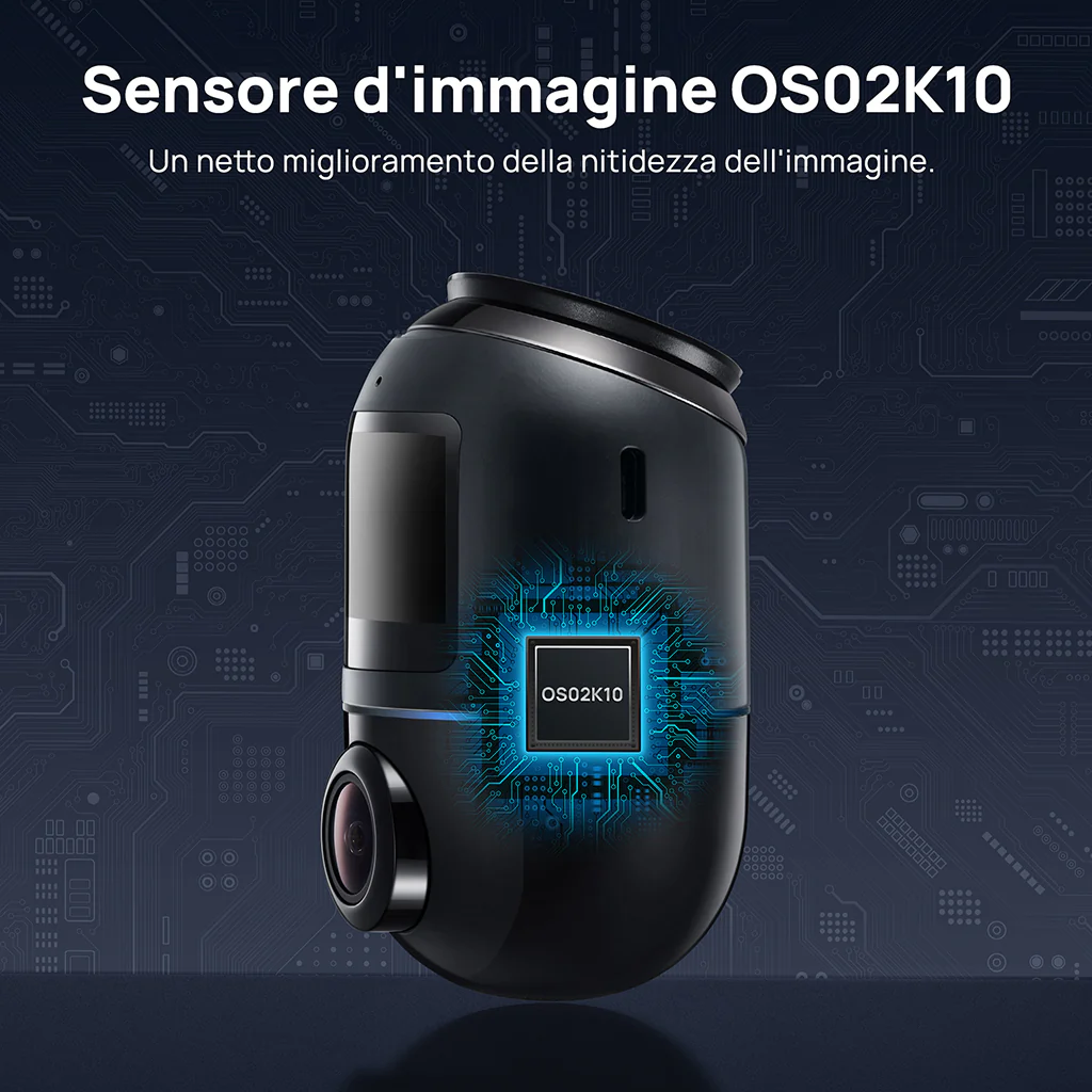 70mai Dash Cam Omni 360° Full View with Built-In eMMC, AI Detection & 4G LTE Supported - Image 5